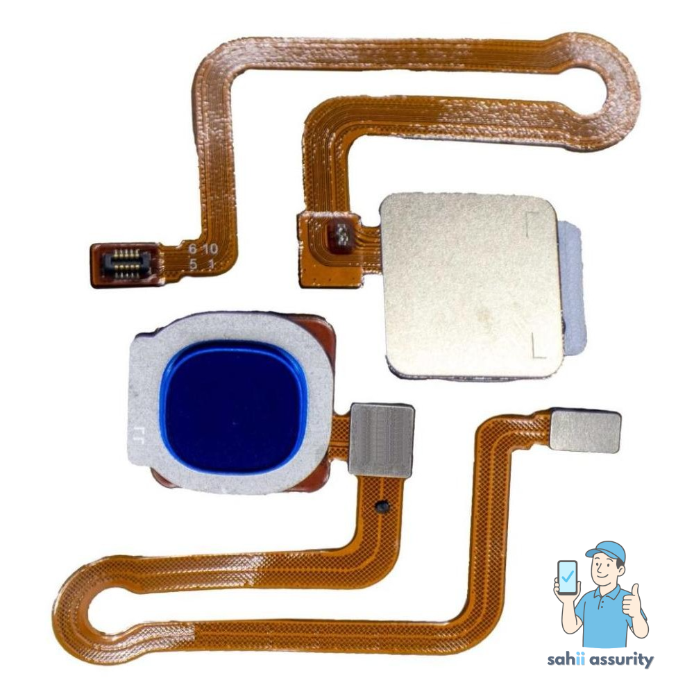 Fingerprint Sensor with Flex Cable for Vivo Z1 Pro Blue